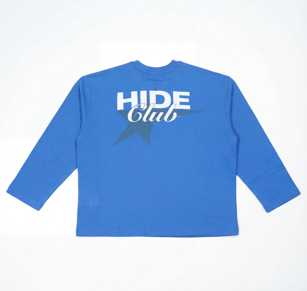 BLUE FULLSLEEVE TSHIRT
