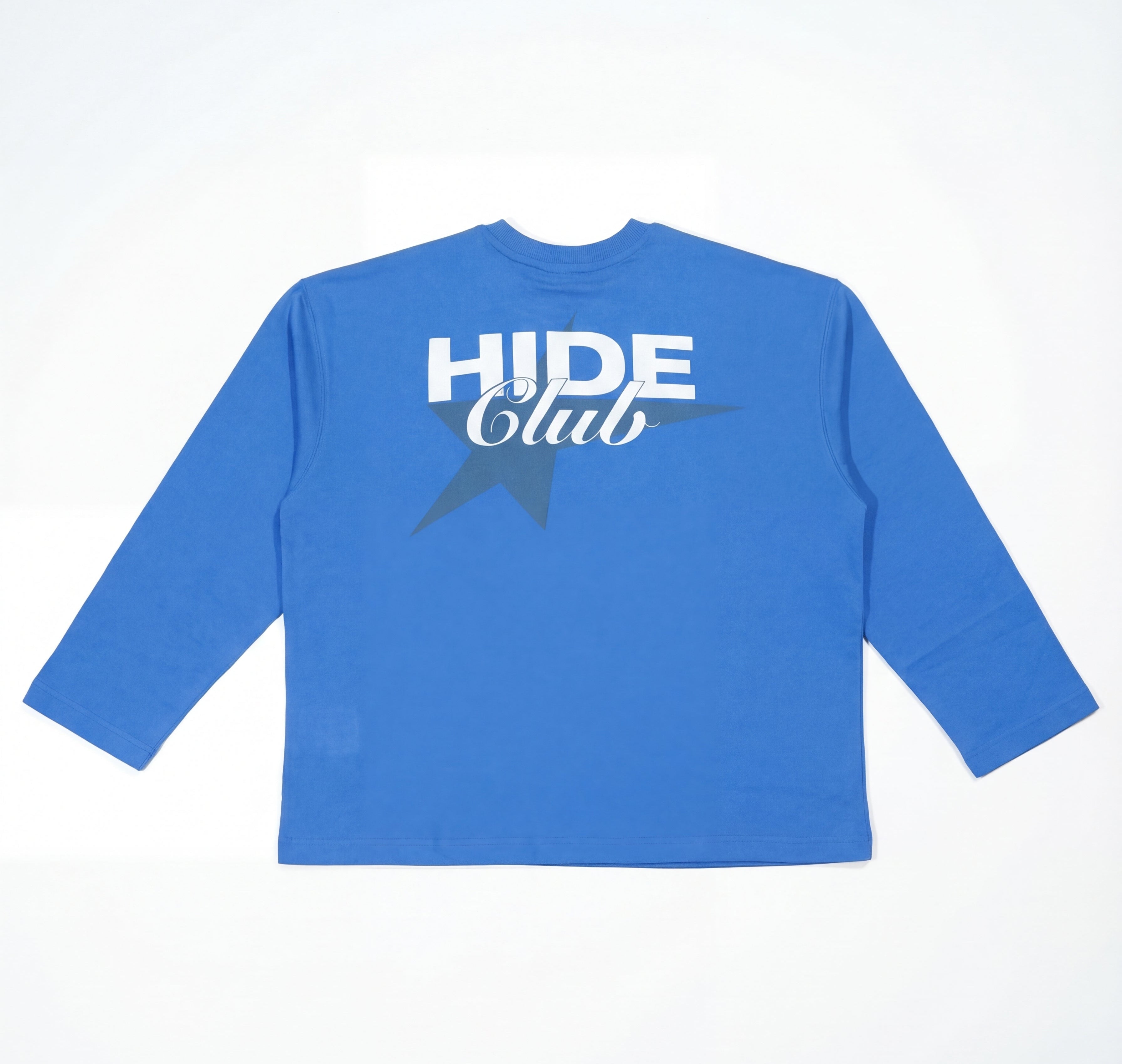 BLUE FULLSLEEVE TSHIRT