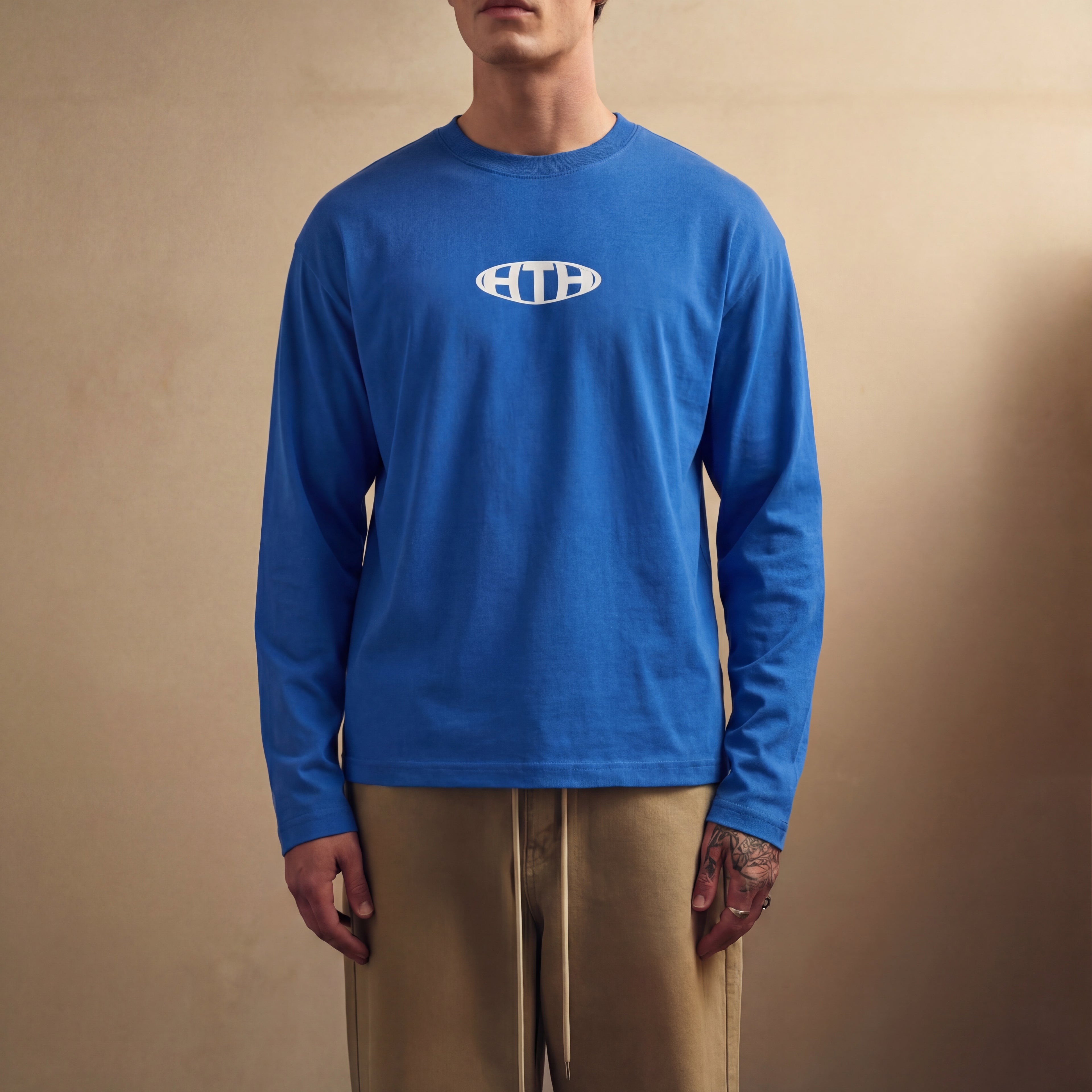 BLUE FULLSLEEVE TSHIRT