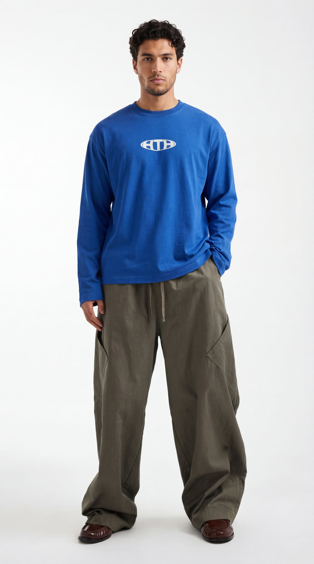 BLUE FULLSLEEVE TSHIRT