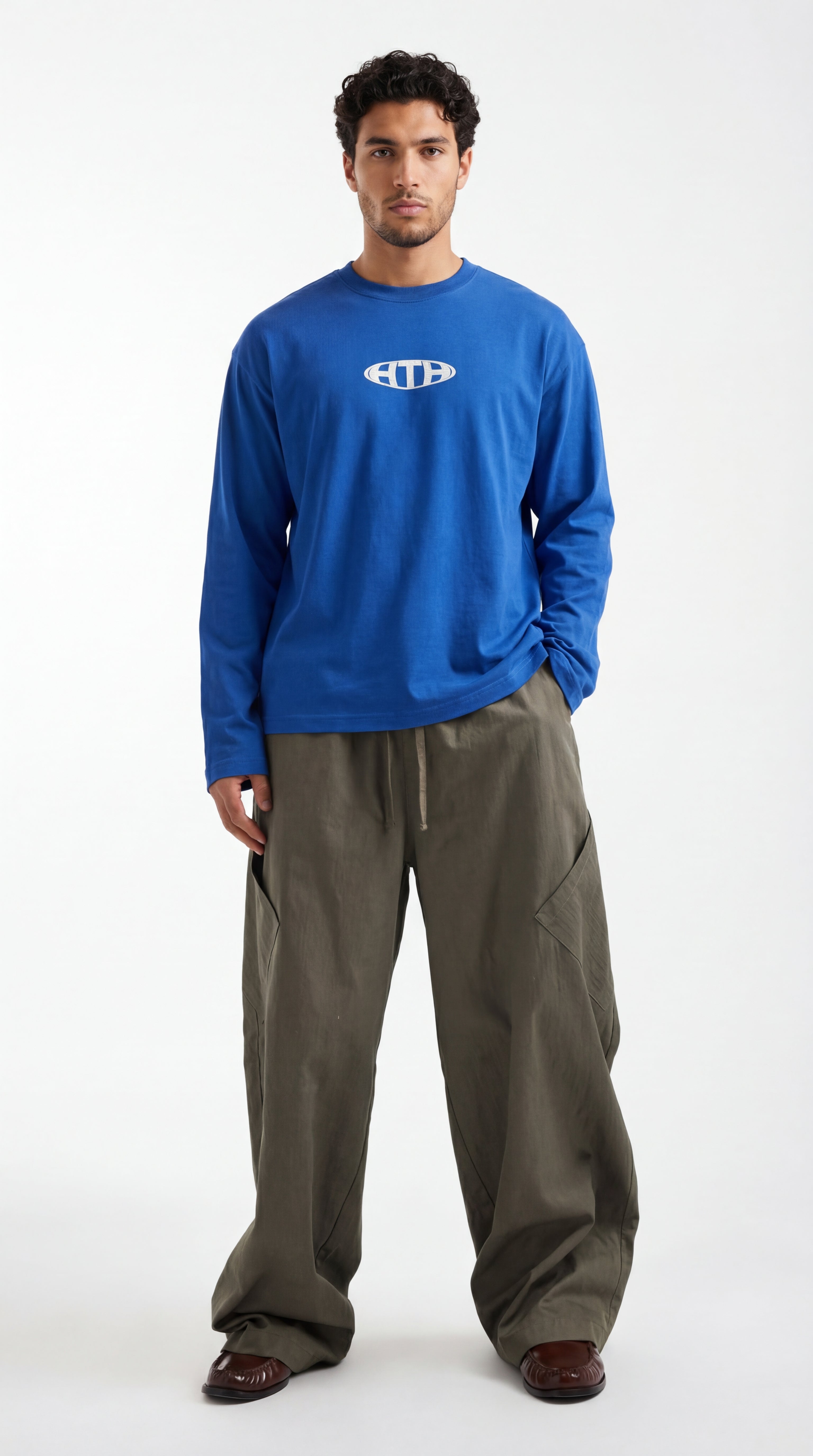 BLUE FULLSLEEVE TSHIRT