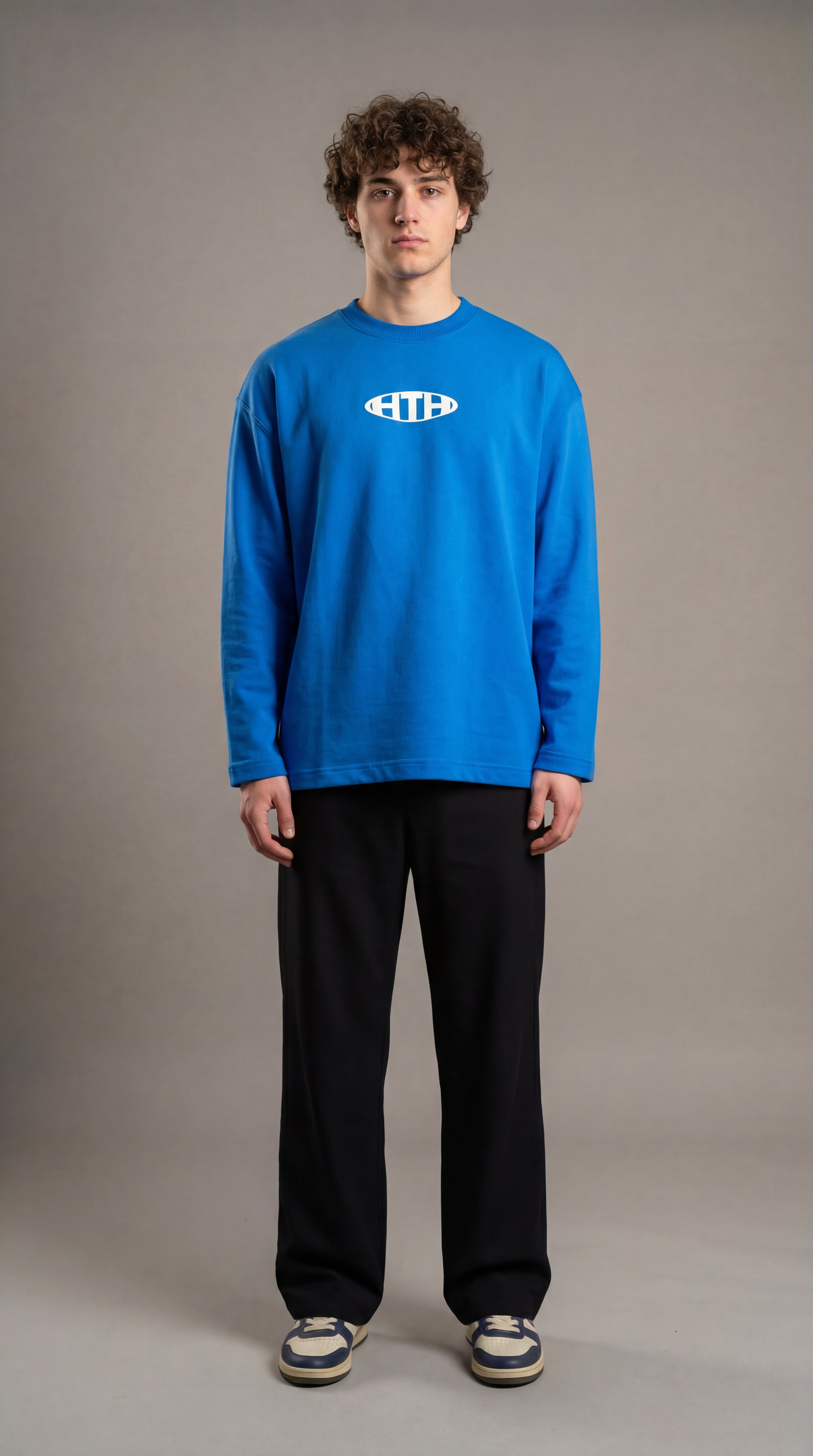 BLUE FULLSLEEVE TSHIRT